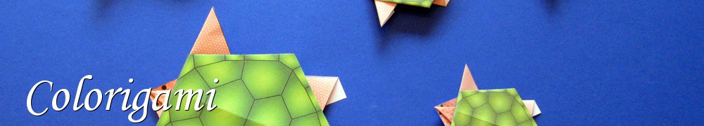 image représentant des origami en forme de tortue